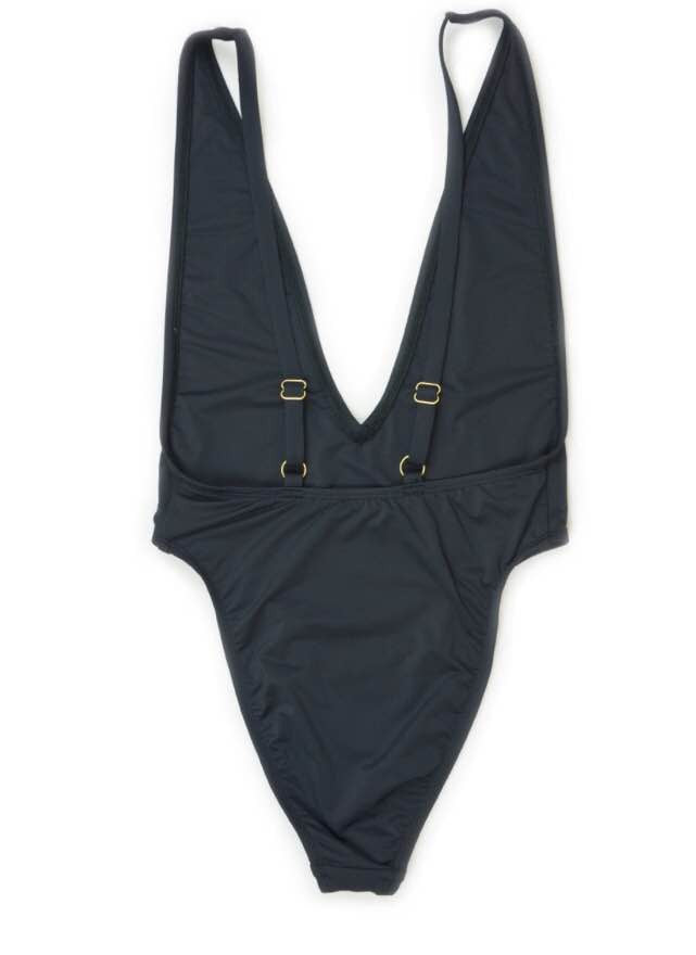Chinwe High Cut Low V-Neck One Piece